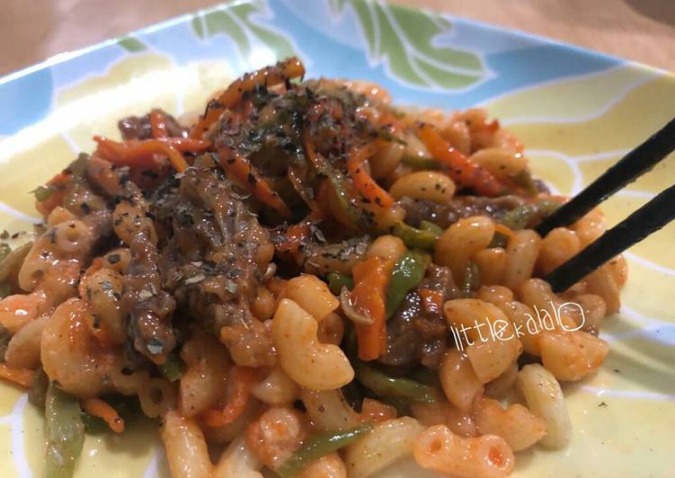 Resep Makaroni Tumis Pedas Lezat