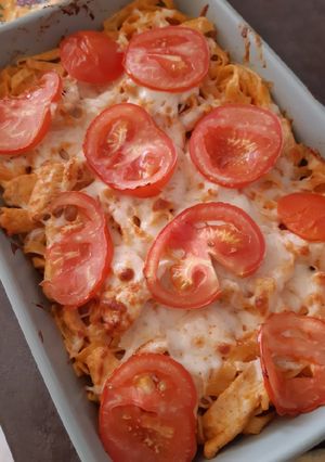 Csirkés tagliatelle recept fotója
