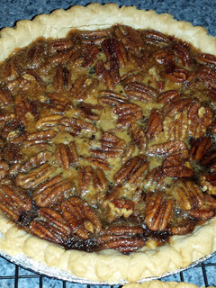 A picture of Pecan Pie with Brown Sugar.