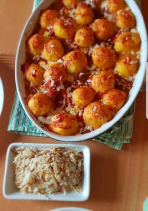 صورة لوصفة صينية كرات البطاطس