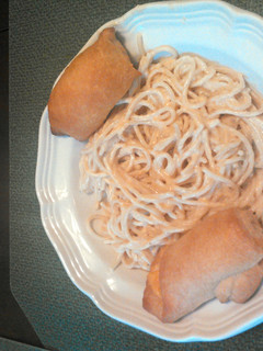 A picture of Fettuccine Alfredo.
