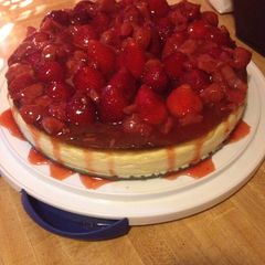 A picture of New York Cheesecake.