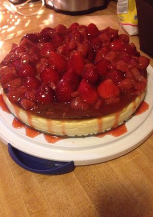 A picture of New York Cheesecake.