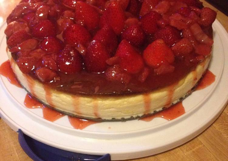 Easiest Way to Prepare Super Quick Homemade New York Cheesecake