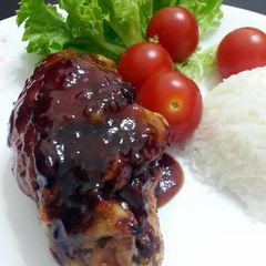 A picture of Chicken Rasberry Royale.