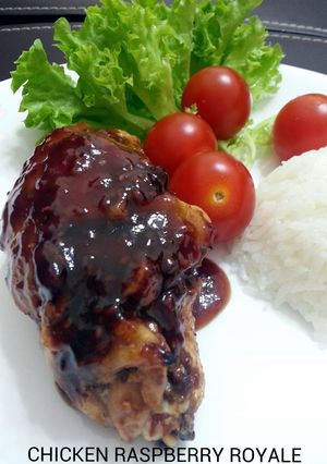 A picture of Chicken Rasberry Royale.
