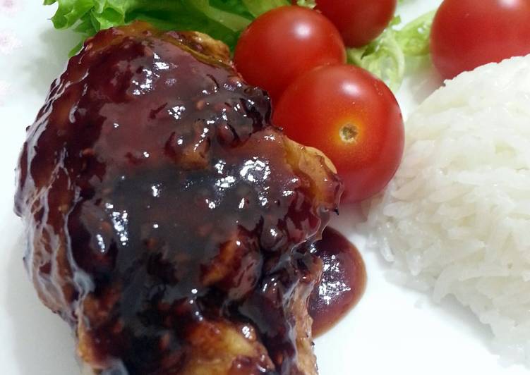 Simple Way to Make Homemade Chicken Rasberry Royale