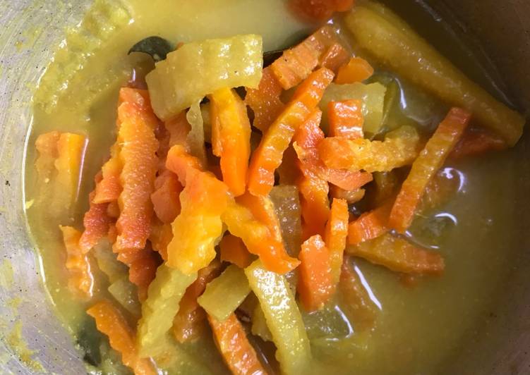 Acar Bumbu Kuning sederhana anti gagal