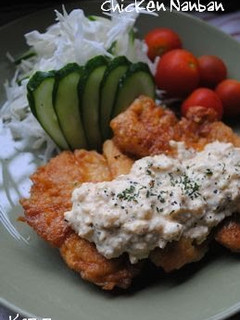 A picture of Chicken Nanban.