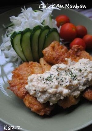 A picture of Chicken Nanban.