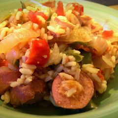 A picture of Crock Pot Skinny Chicken Jambalaya.