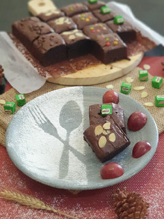 Foto resep Fudgy Brownies/Shiny Crust Brownies