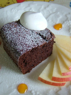A picture of Rich Chocolate Gateau.