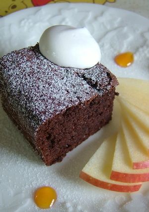 A picture of Rich Chocolate Gateau.
