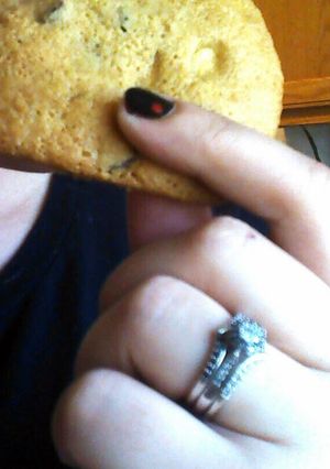 A picture of Gluten free chocolate chip cookies.