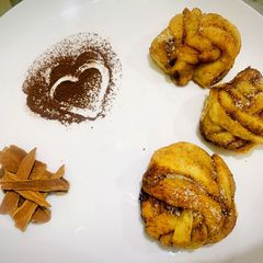 Cinnamon Rolls (Yeast Free) A picture of Cinnamon Rolls (Yeast Free).