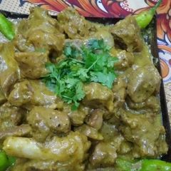 A picture of Mutton creamy karahi recipe 😋.