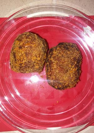 Una foto de Platanitos rellenos empanizados