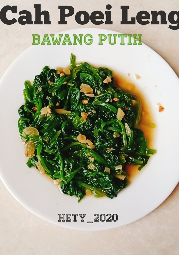 Foto resep Cah Poei Leng Bawang Putih