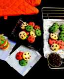 Tri colour choco chips cookies