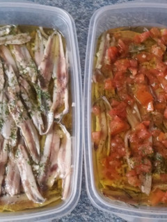 Una foto de Boquerones en vinagre