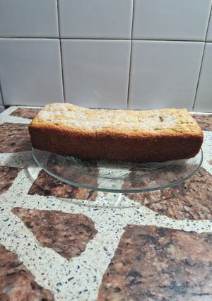 Una foto de Budin de maicena y coco con manzana sin harina