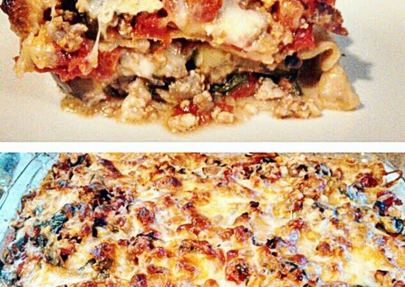 Chicken & Veggie Lasagna