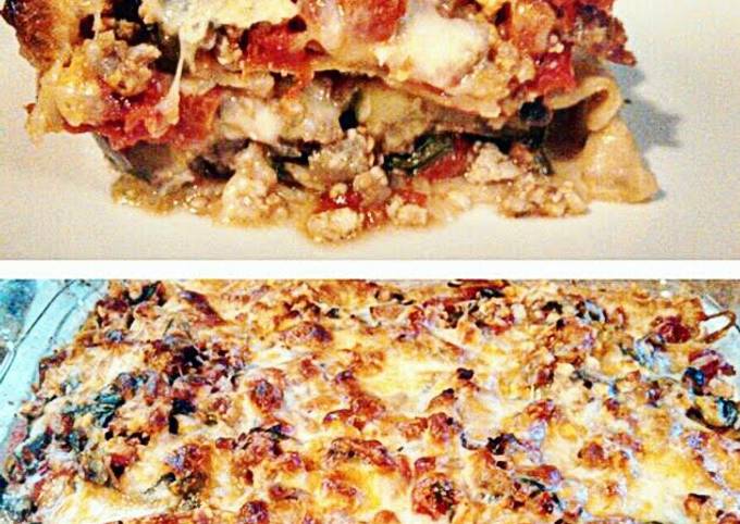 Chicken & Veggie Lasagna