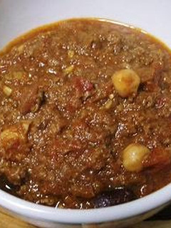 A picture of Great with Naan♪ Beef and Bean Curry.