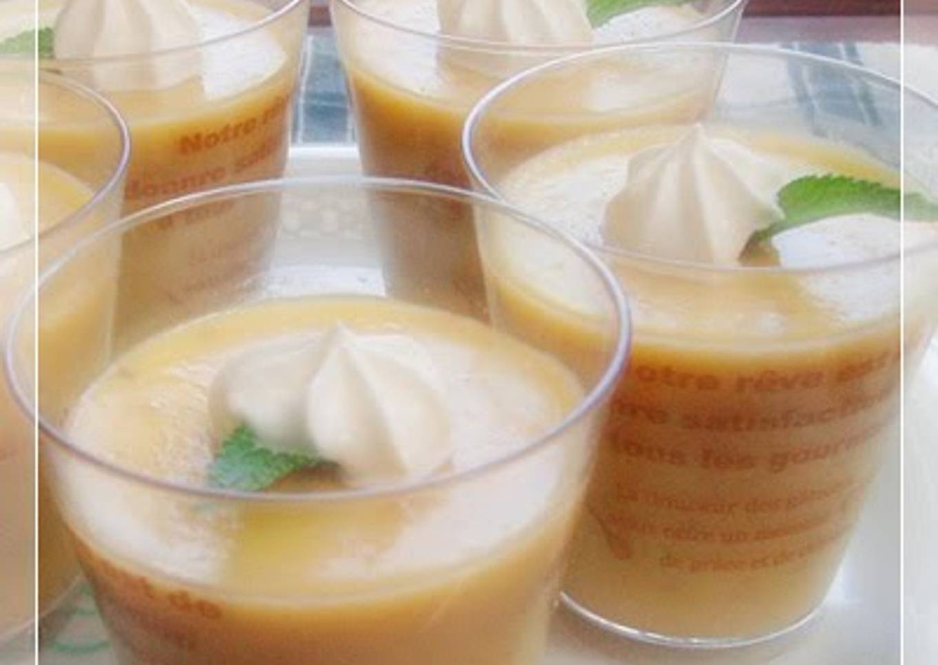 Banana Custard Pudding