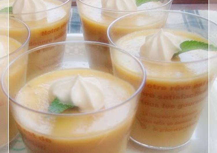 Banana Custard Pudding