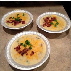 Easy Loaded Potato Soup A picture of Easy Loaded Potato Soup.
