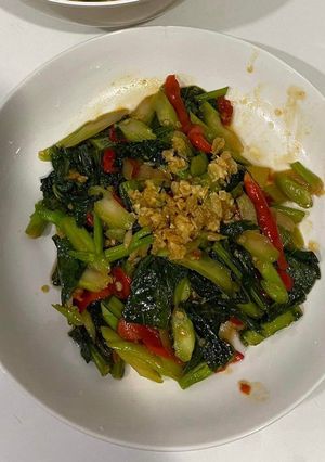 รูปของ ผัดคะน้าน้ำมันหอย 💚🥦