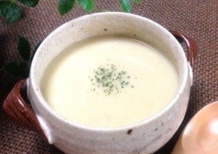 Simple Way to Prepare Perfect Heart-warming Chinese Cabbage and Potato Potage
