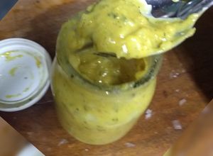 Una foto de Salsa onion