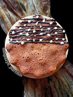 عکسی از دستور کیک رژیمی 🌸(بدون،شیر،روغن،شکر،فر)