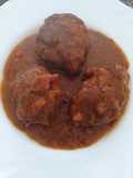 Carrilleras de cerdo estofadas con vermut rojo