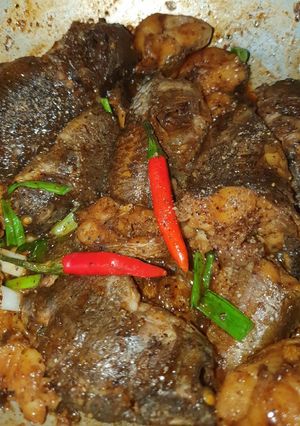 Hình của món Cá rô kho.
