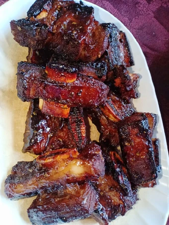 Langkah Mudah untuk Membuat Resep Iga sapi panggang oven Anti Ribet, Lezat