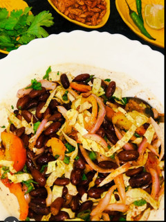 राजमा सलाद (rajma salad recipe in Hindi) रेसिपी मुख्य फोटो
