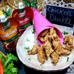 A picture of Dhaka chicken.