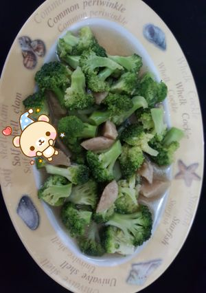 Foto resep Brokoli cah Baso😙
