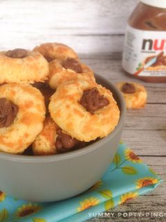 Foto resep Nutella Thumbprint Cookies