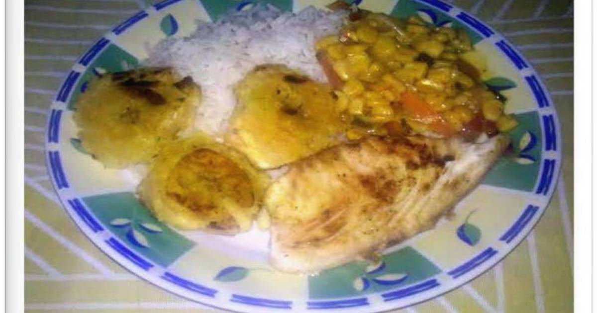 Tilapia al horno con vegetales en salsa de maracuyá Receta de vepi73