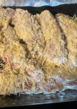 A picture of Parmesan Chicken Bake.