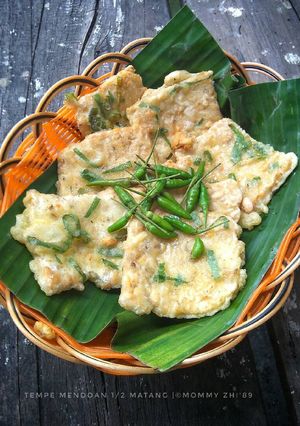 Foto resep Tempe Mendoan 1/2 matang