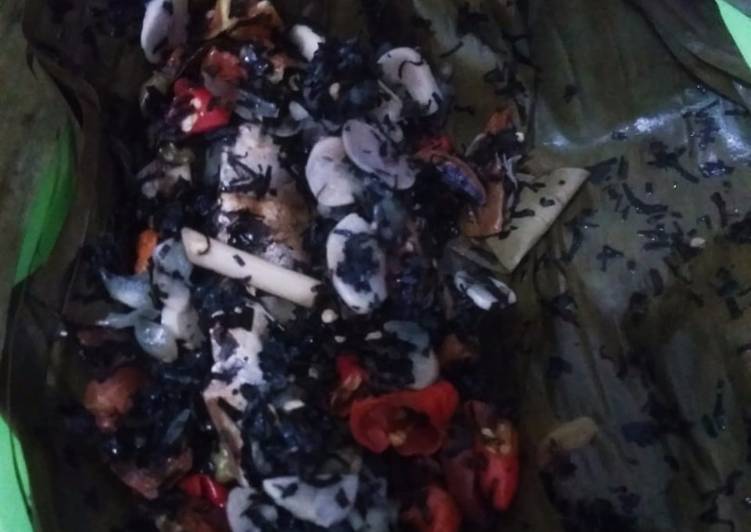 Resep Pepes peda daun mengkudu yang simpel