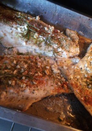 Una foto de Reineta al horno
