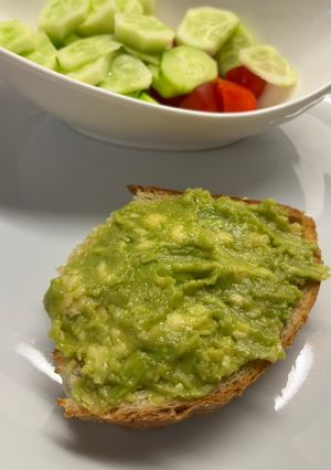 Avokádókrém recept fotója
