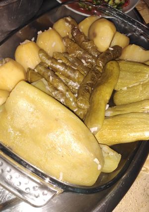 صورة لوصفة محاشي سورية مشكلة